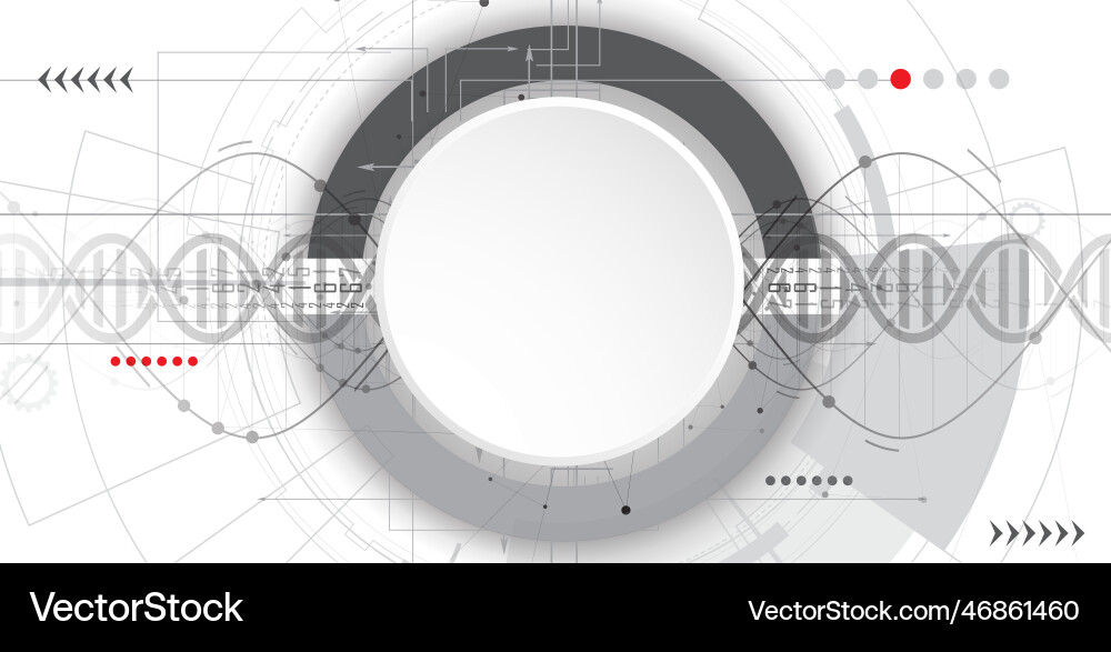 Dna abstract icon and element collection Dna abstract icon and element collection Vector Image