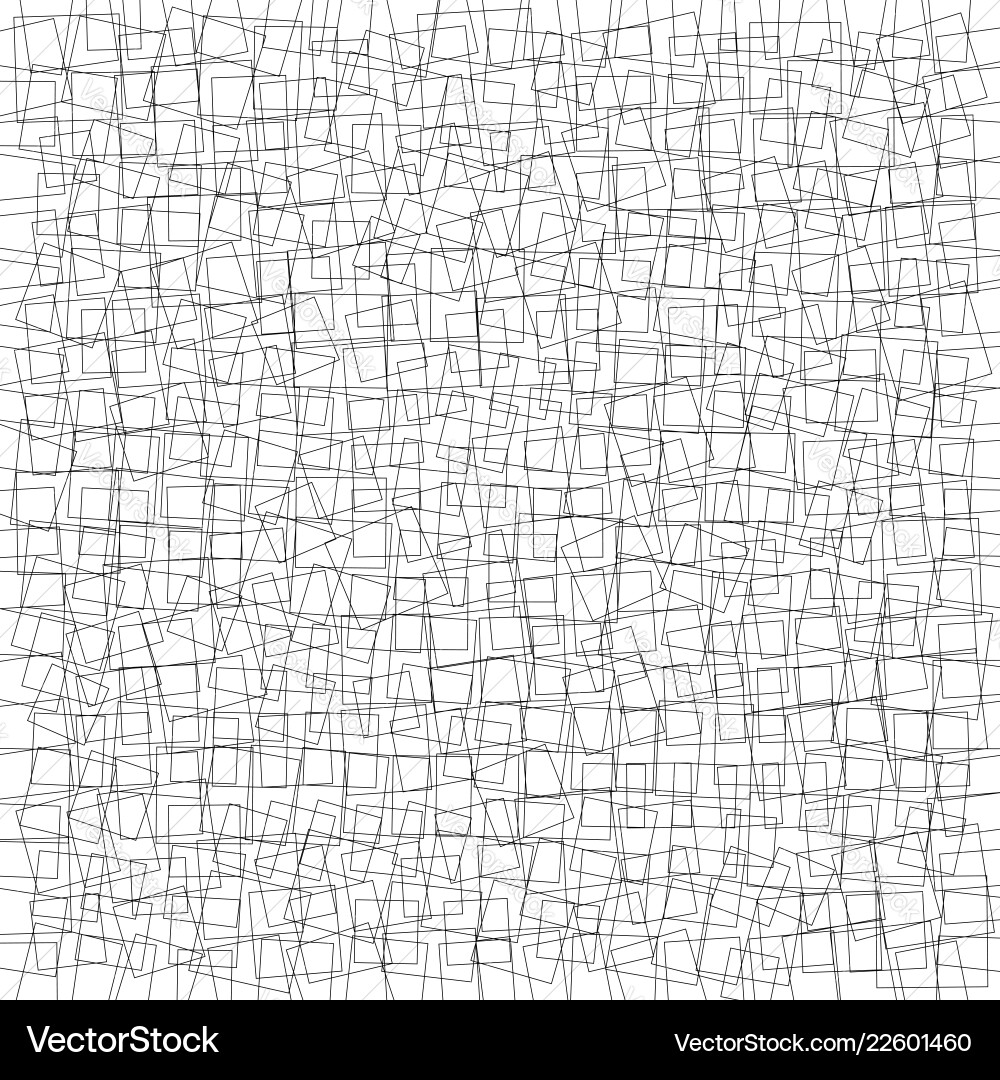 Grid mesh texture - monochrome geometric pattern Vector Image