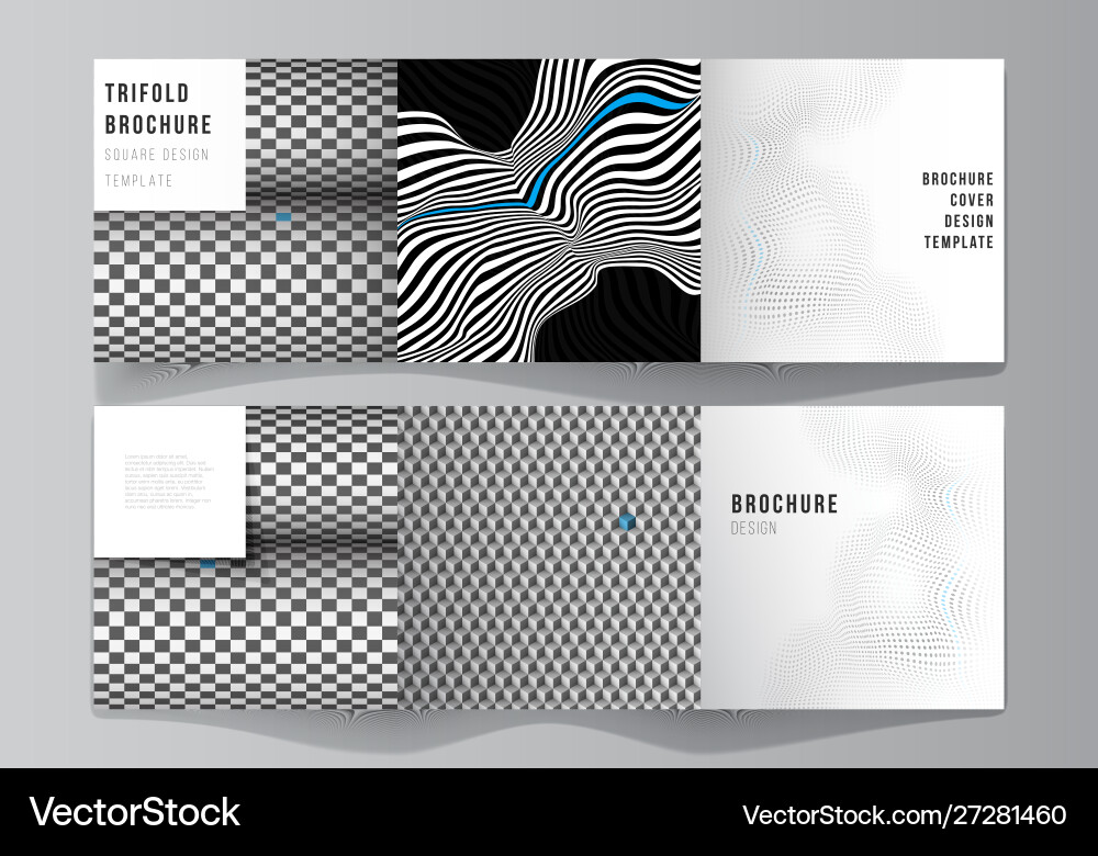 Minimal editable layout square Minimal editable layout square vector image