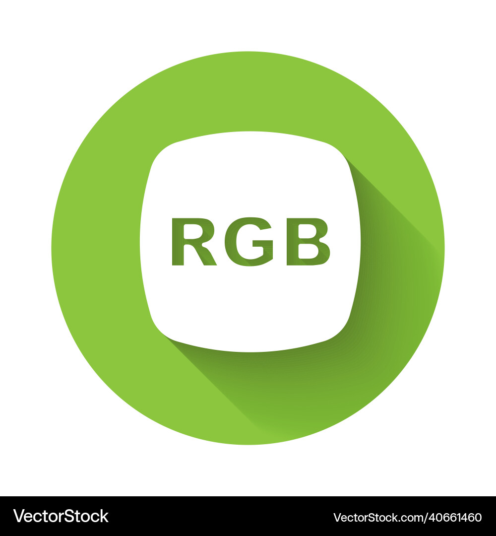 White speech bubble with rgb and cmyk color mixing White speech bubble with rgb and cmyk color mixing vector image