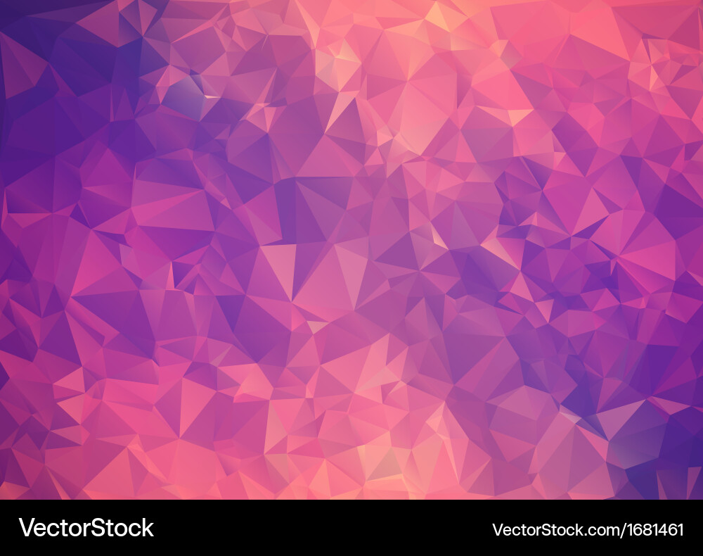 Abstract Polygon Background vector image