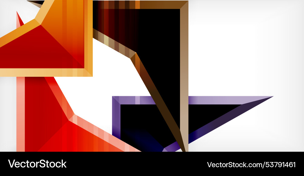 Arrows with 3d effect abstract background Arrows with 3d effect abstract background vector image