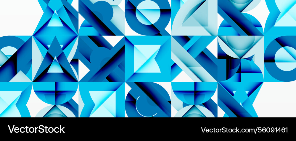 Circles squares lines abstract background Circles squares lines abstract background vector image