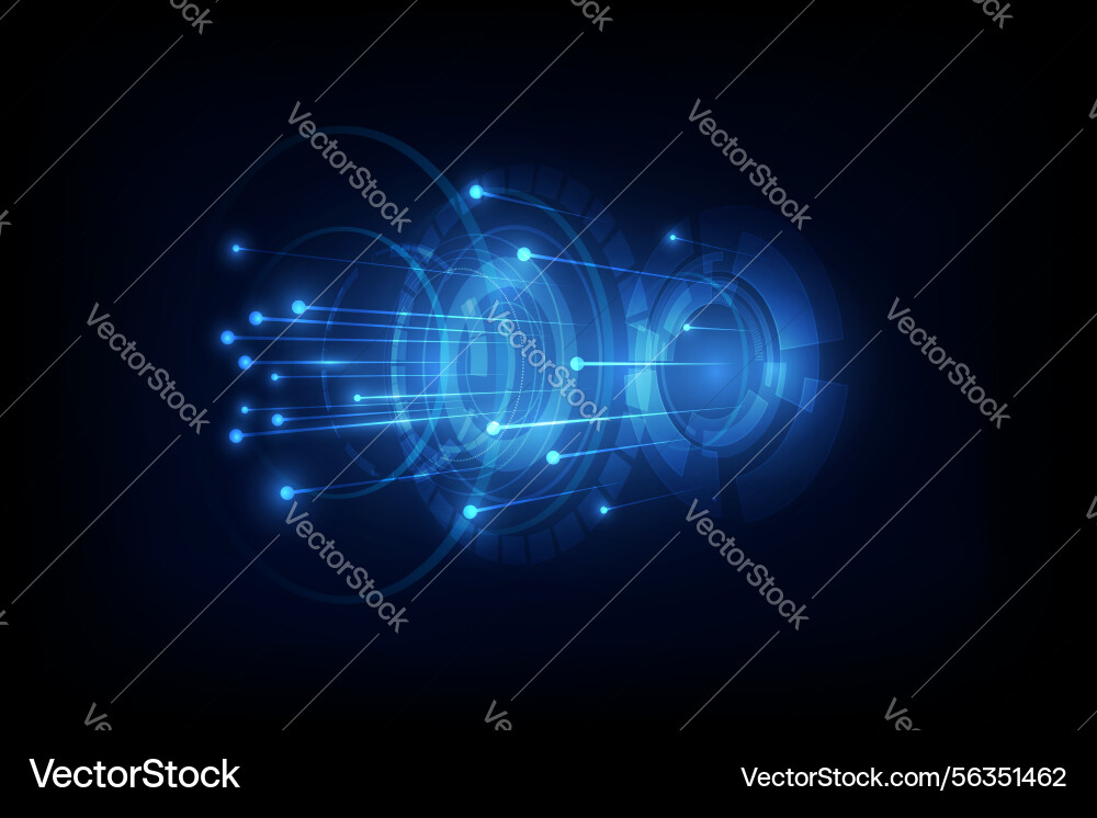 Connection line on networking telecommunication Connection line on networking telecommunication vector image