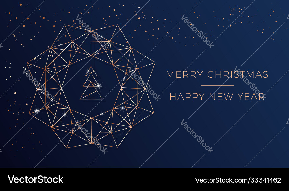 Frohe Weihnachten und glückliche neue Jahrkarte - modern Frohe Weihnachten und glückliche neue Jahrkarte - modern vektorbild