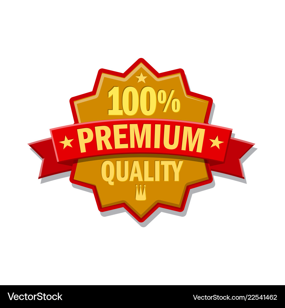 Isolated object of emblem and badge icon set Vector Image