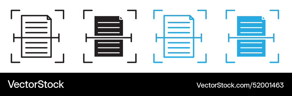 Digital file safety scan icon to protect against Digital file safety scan icon to protect against vector image