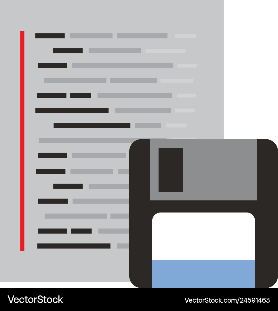 Floppy kopieren Programm kodieren Web-Entwicklung Floppy kopieren Programm kodieren Web-Entwicklung vektorbild