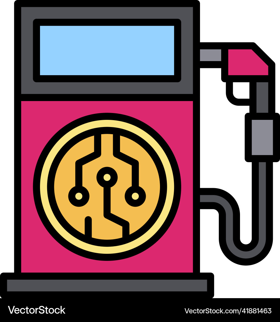 Gas fee icon crypto related – Royalty-Free Vector | VectorStock