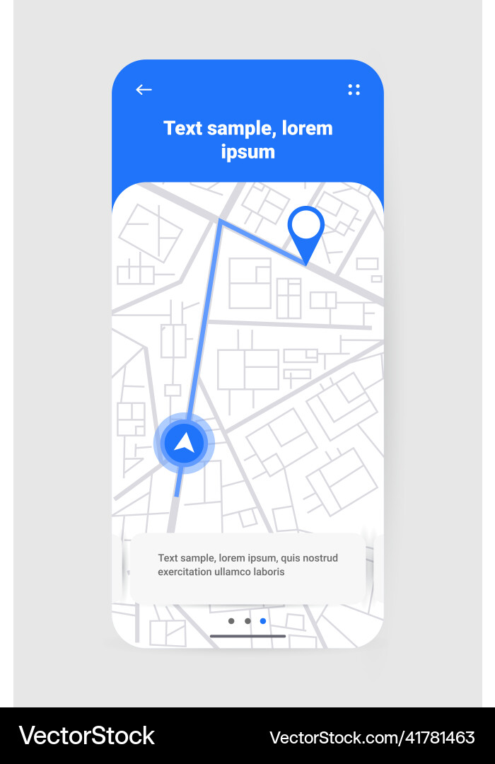 Karte gps Navigationspunkt auf Smartphone-Bildschirm Karte gps Navigationspunkt auf Smartphone-Bildschirm vektorbild