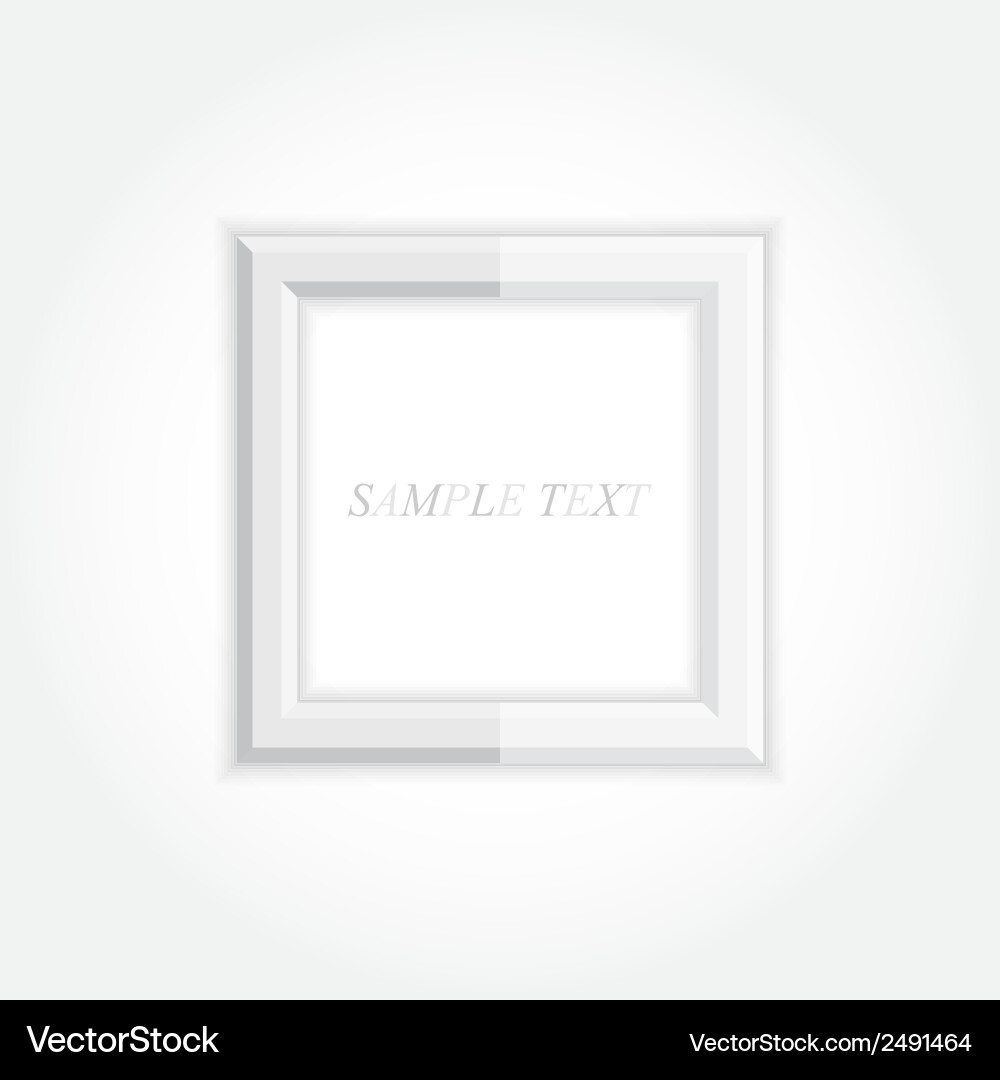 3d abstract background and square icon design vector image