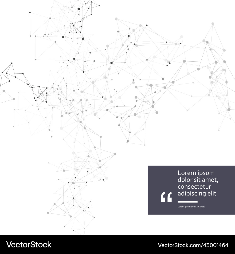 Abstract connecting dots and lines Abstract connecting dots and lines vector image