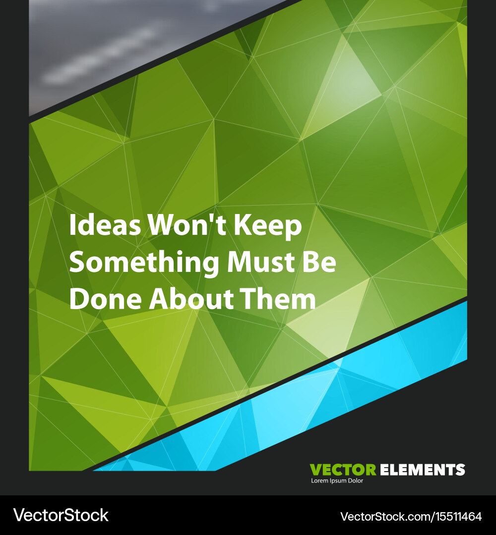 Abstract design elements for graphic layout vector image