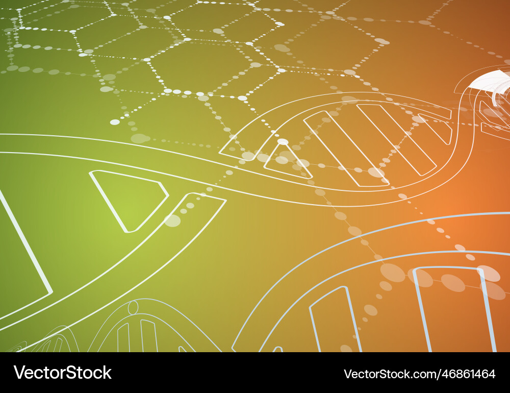 Dna abstract icon and element collection Dna abstract icon and element collection vector image