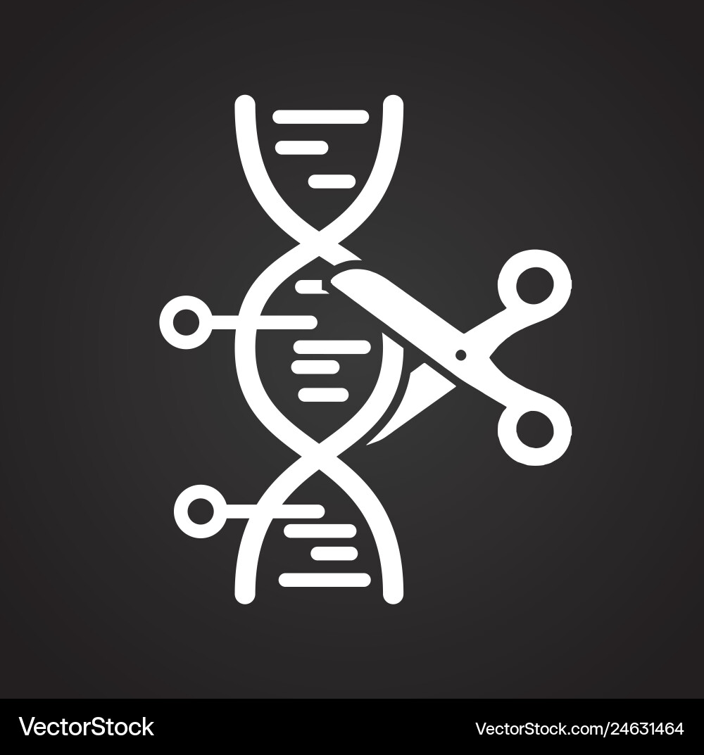Gmo icon on background for graphic and web design Vector Image