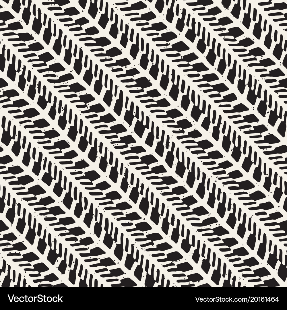 Hand drawn style seamless pattern abstract Vector Image