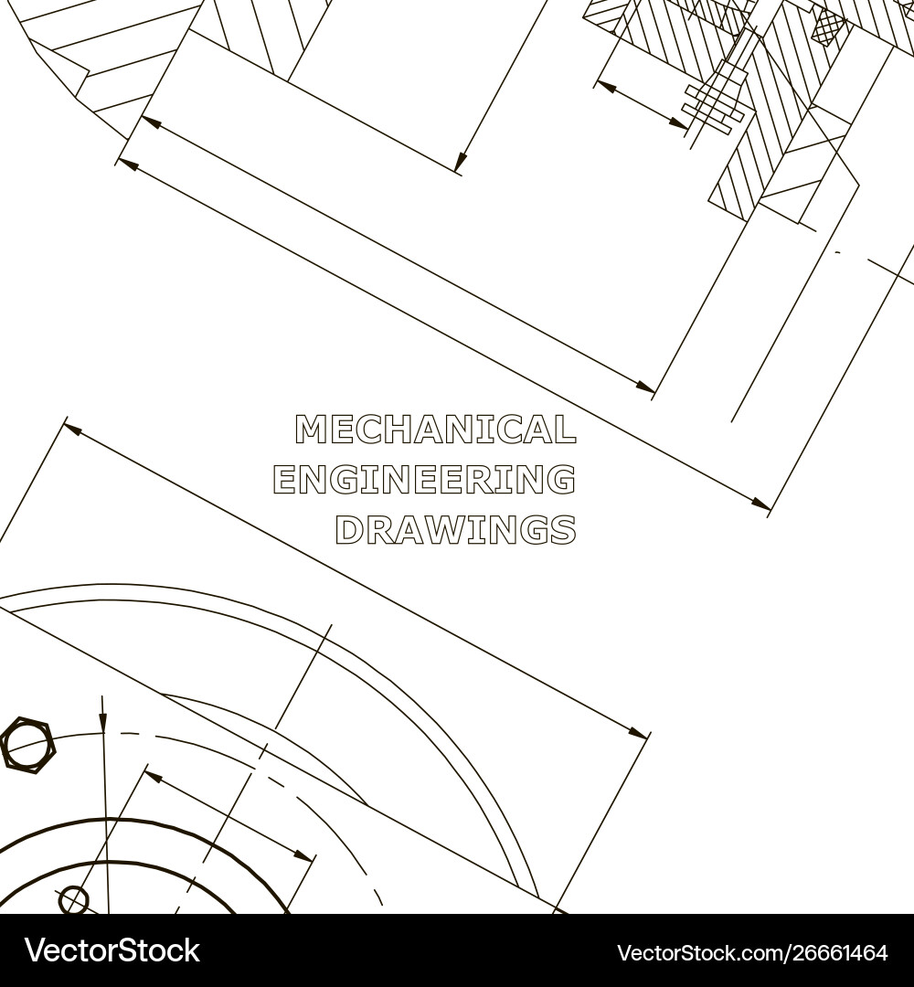 Mechanics technical design engineering style Mechanics technical design engineering style Vector Image