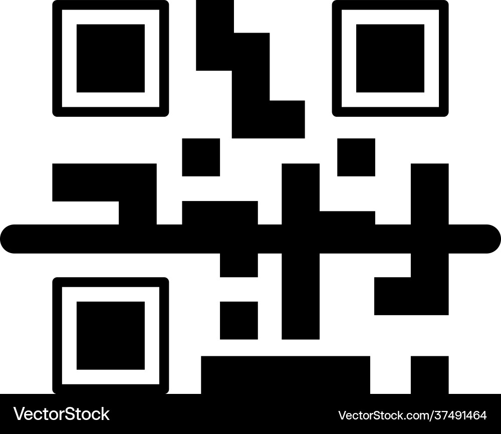 Qr code Vector Image