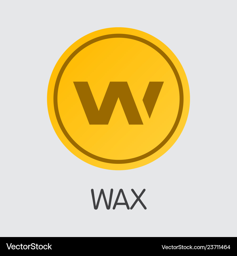 WAX Blockchain Logo (23711464) – Royalty-Free Vector | VectorStock