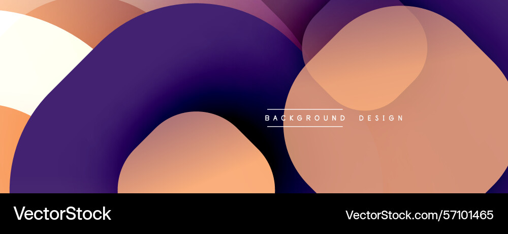 Abstract shapes overlap creating gradient color Abstract shapes overlap creating gradient color Vector Image