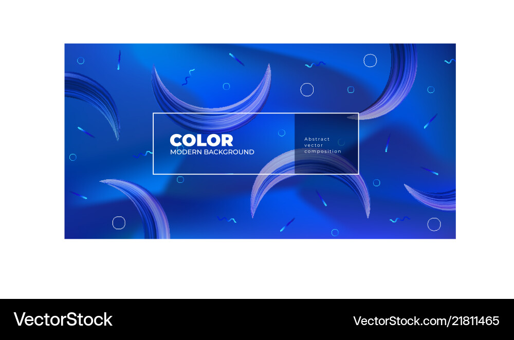 Color gradient background design abstract fluid Color gradient background design abstract fluid vector image
