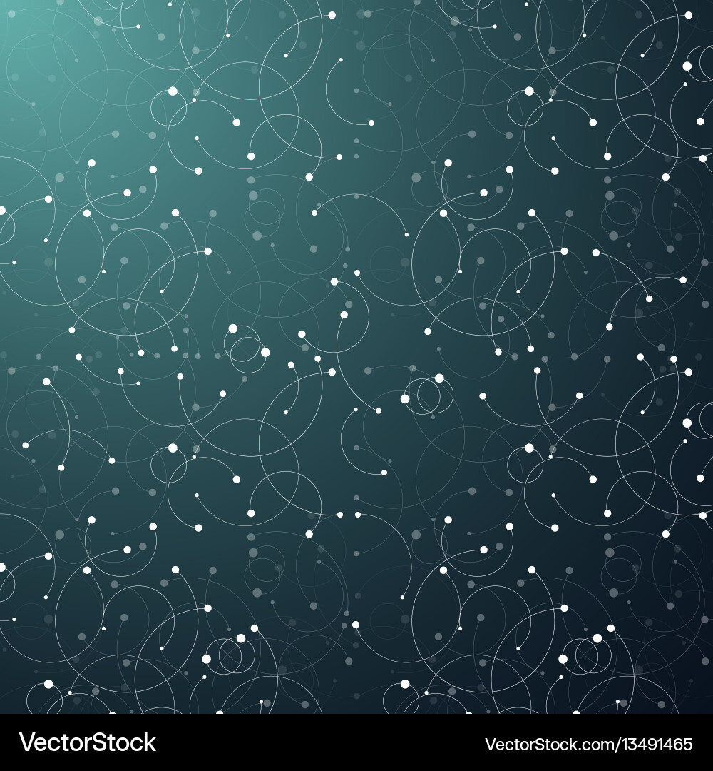 Geometric pattern with connected lines and dots Geometric pattern with connected lines and dots vector image