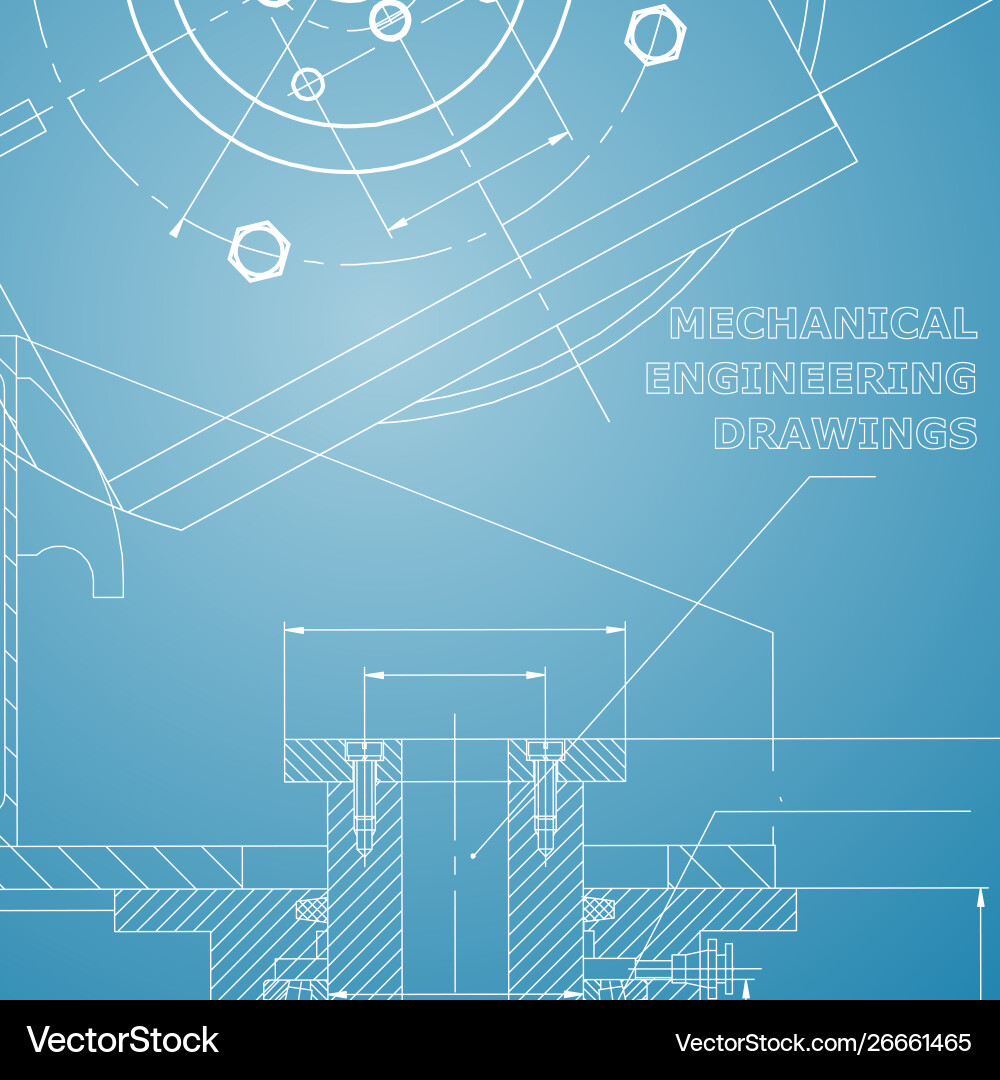 Mechanics technical design engineering style Vector Image