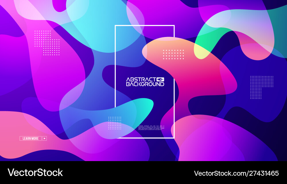 Modern gradient shape background colorful Modern gradient shape background colorful vector image