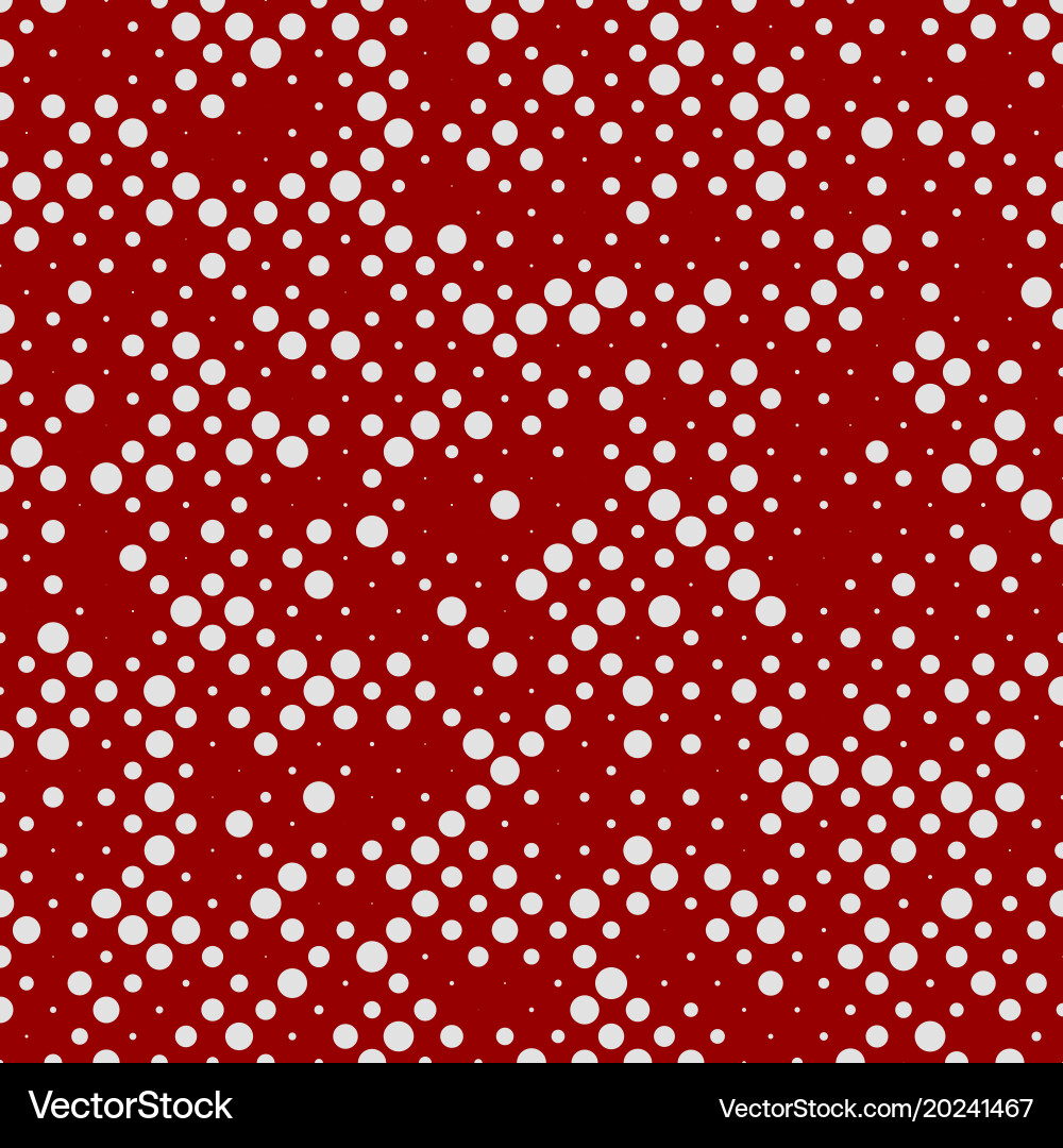 Chaotic abstract halftone circle pattern Vector Image