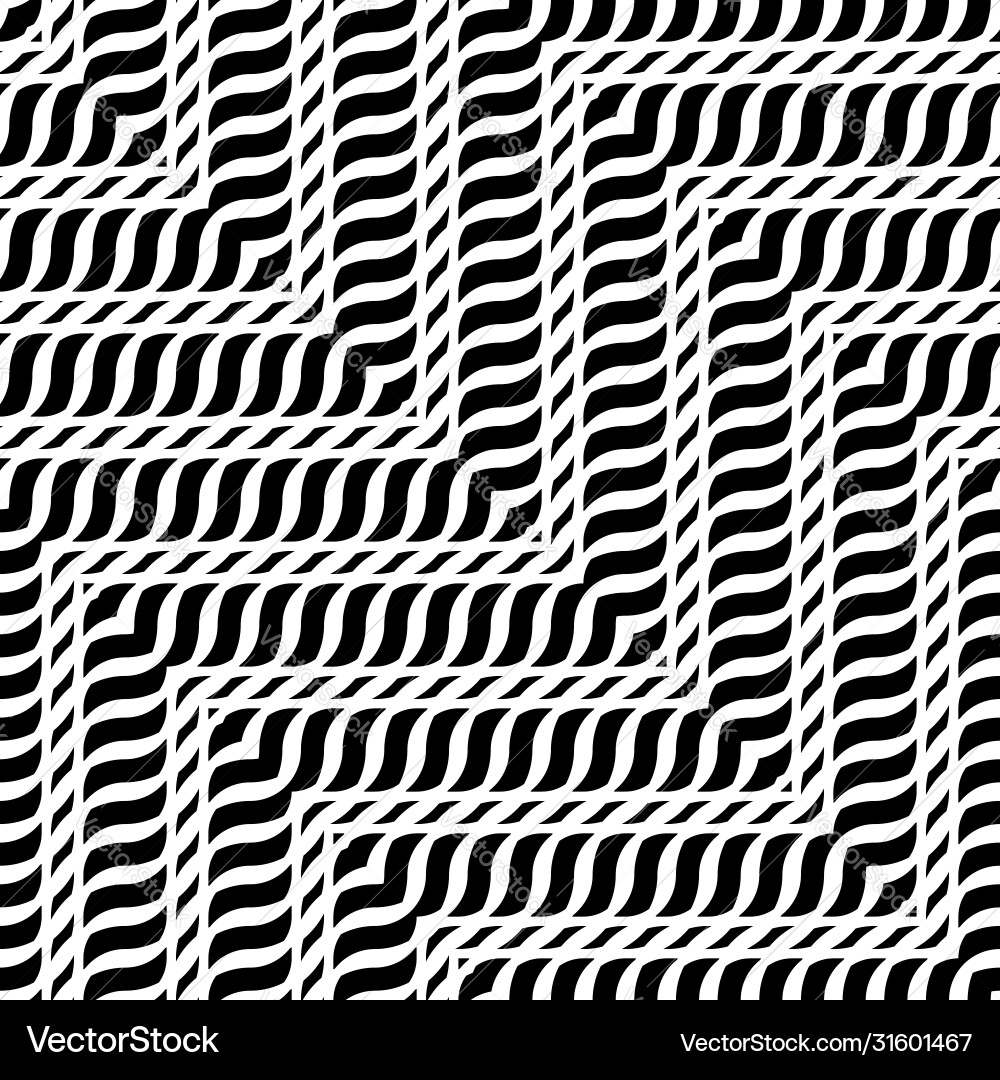 Design seamless monochrome zigzag pattern Design seamless monochrome zigzag pattern vector image