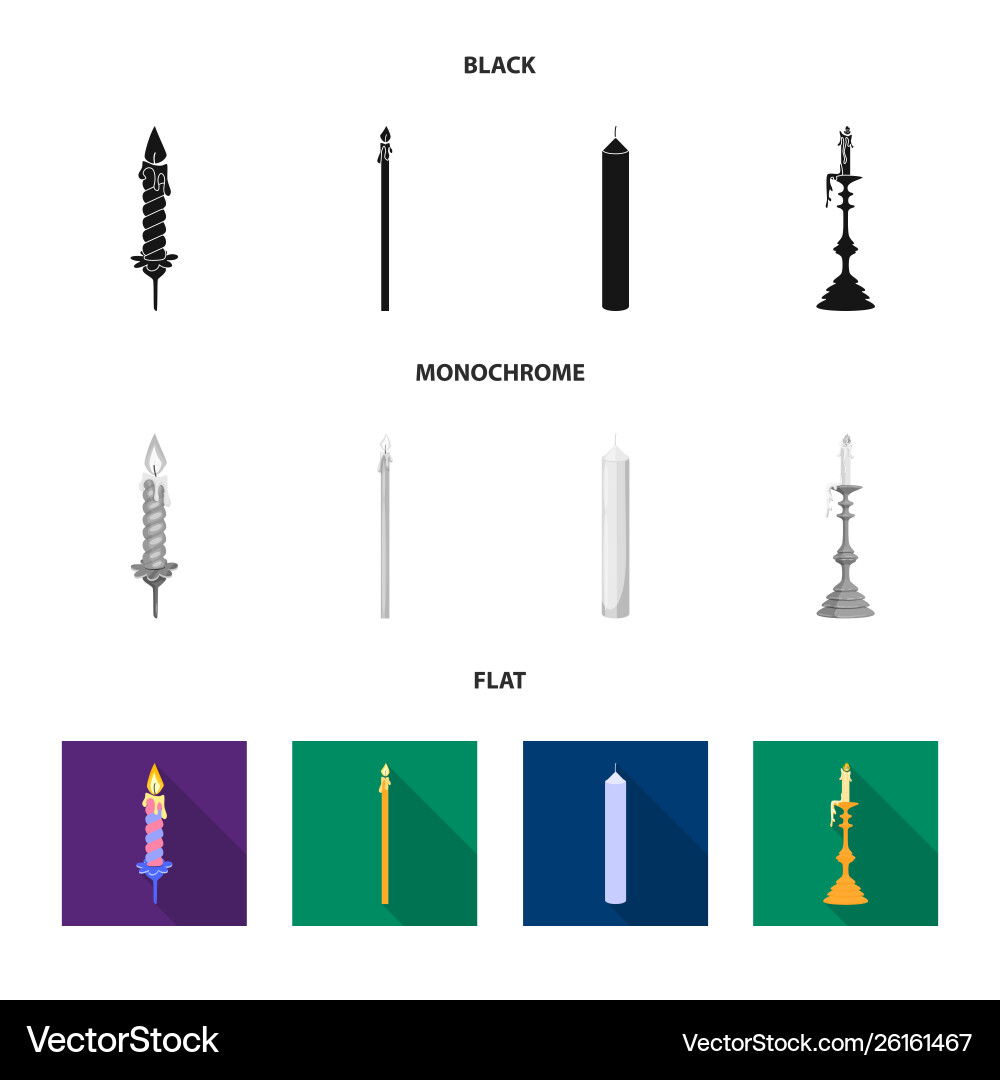 Isolated object relaxation and flame icon set Vector Image