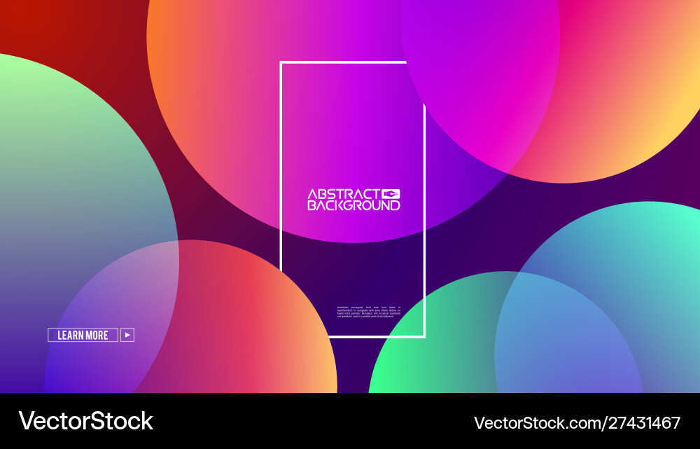 Retro abstract presentation template with colorful Retro abstract presentation template with colorful vector image