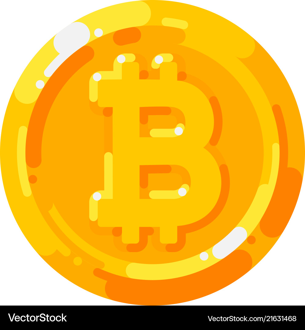 Cryptocurrency logo digital money bitcoin – Royalty-Free Vector |  VectorStock