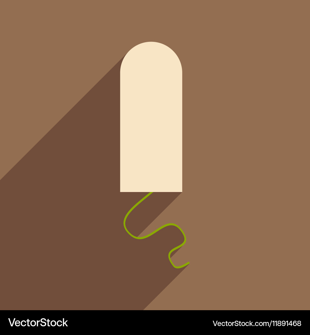 Flat with shadow concept and mobile application vector image