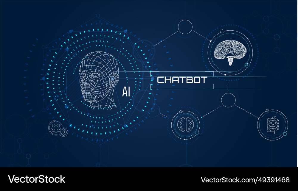 Future of new technologies hinges on the use Future of new technologies hinges on the use vector image