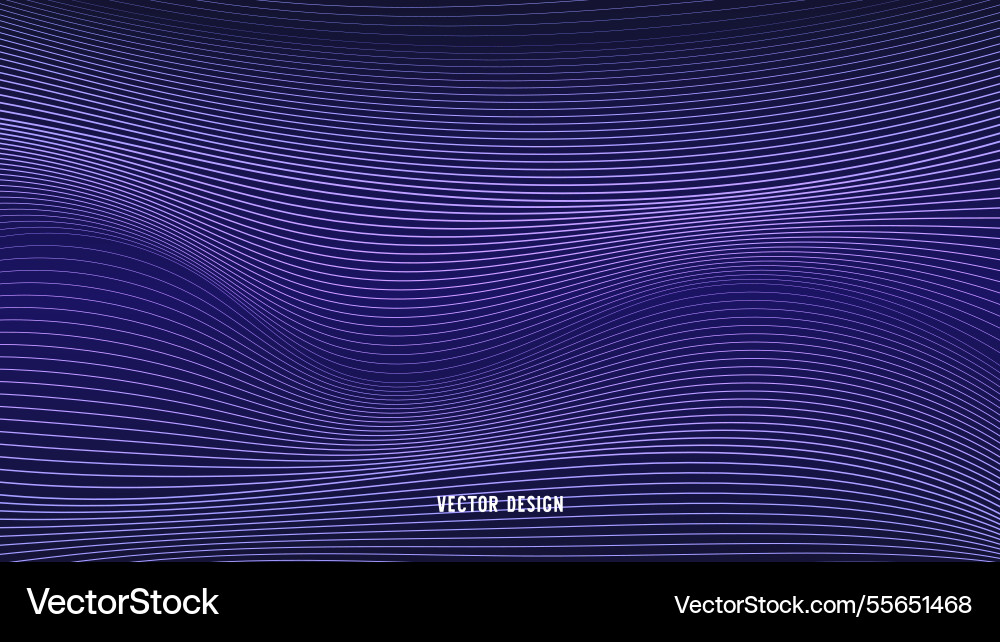 Geometric curved lines in gradient forming Geometric curved lines in gradient forming Vector Image