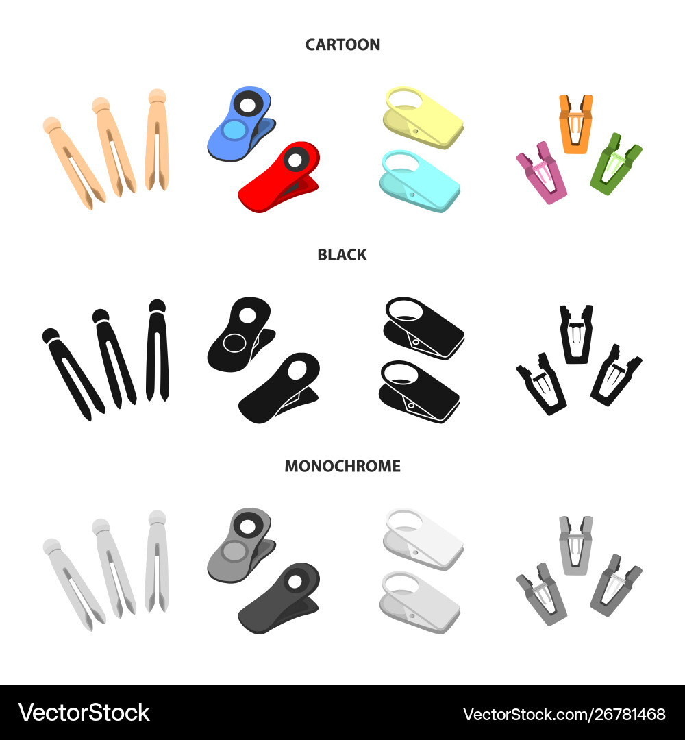 Isolated object retro and pins sign collection Vector Image