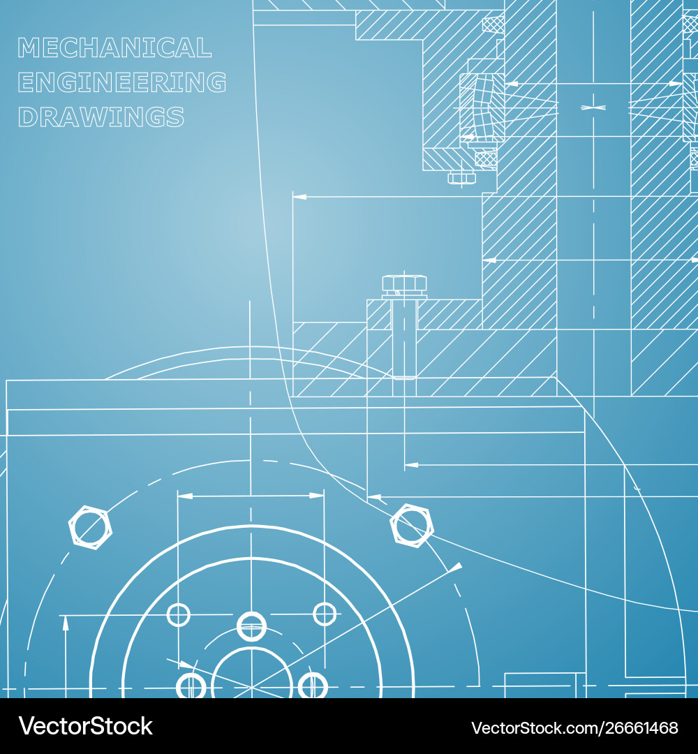 Mechanics technical design engineering style Mechanics technical design engineering style Vector Image