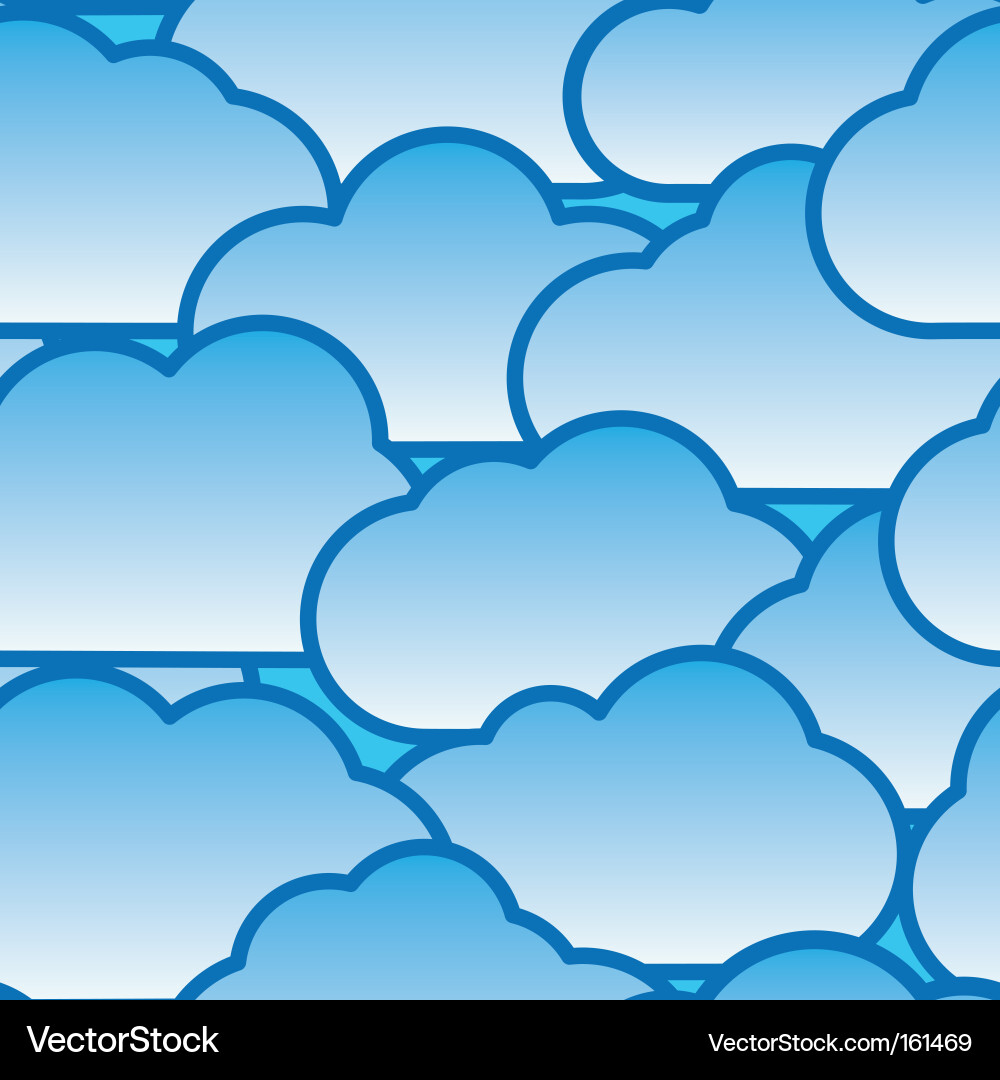 Clouds background Vector Image