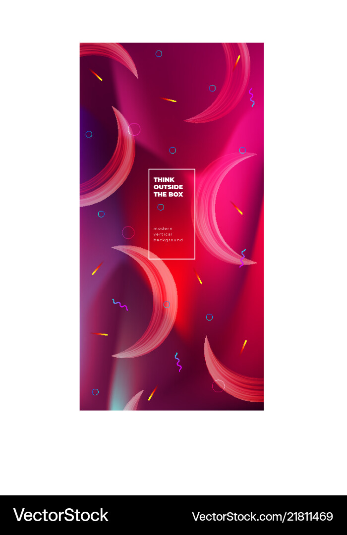 Color gradient background design abstract fluid Color gradient background design abstract fluid vector image