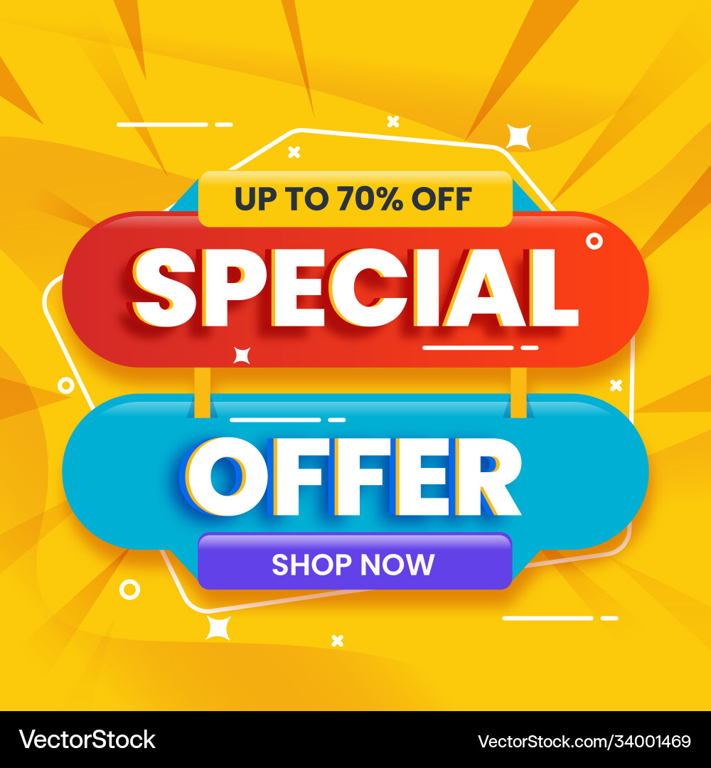 Flash-Verkauf große Mega-Sonderangebot Flash-Verkauf große Mega-Sonderangebot vektorbild