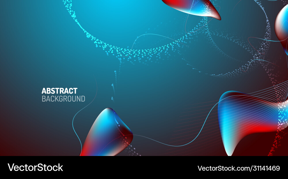 Fluid liquid color gradient background design Vector Image