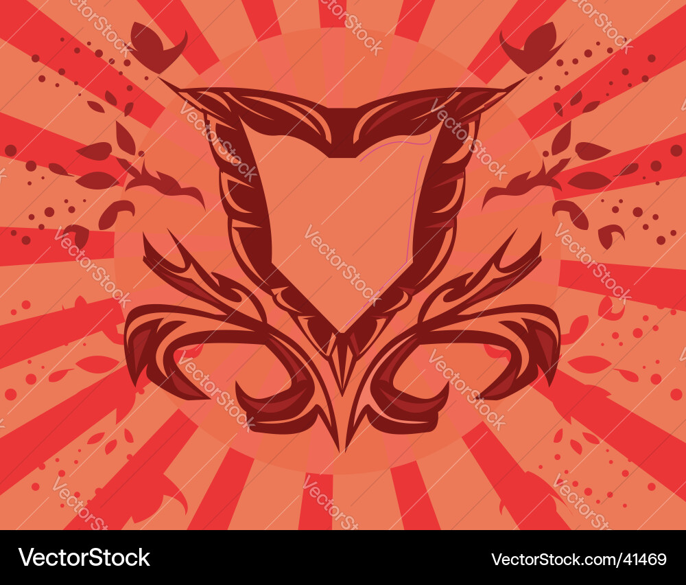 Frame background vector image
