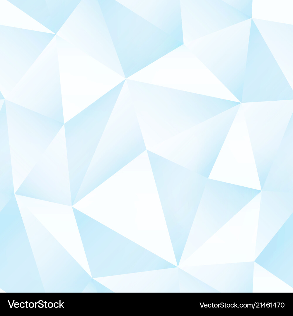 Ice Triangle Pattern - Cool Geometry vector image