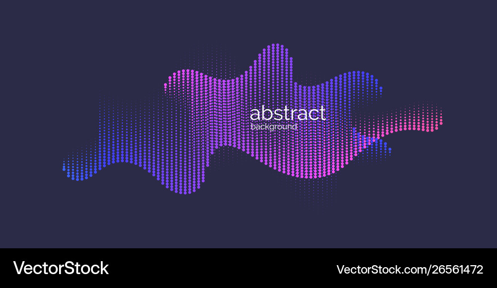 Abstract background with dynamic waves Abstract background with dynamic waves Vector Image