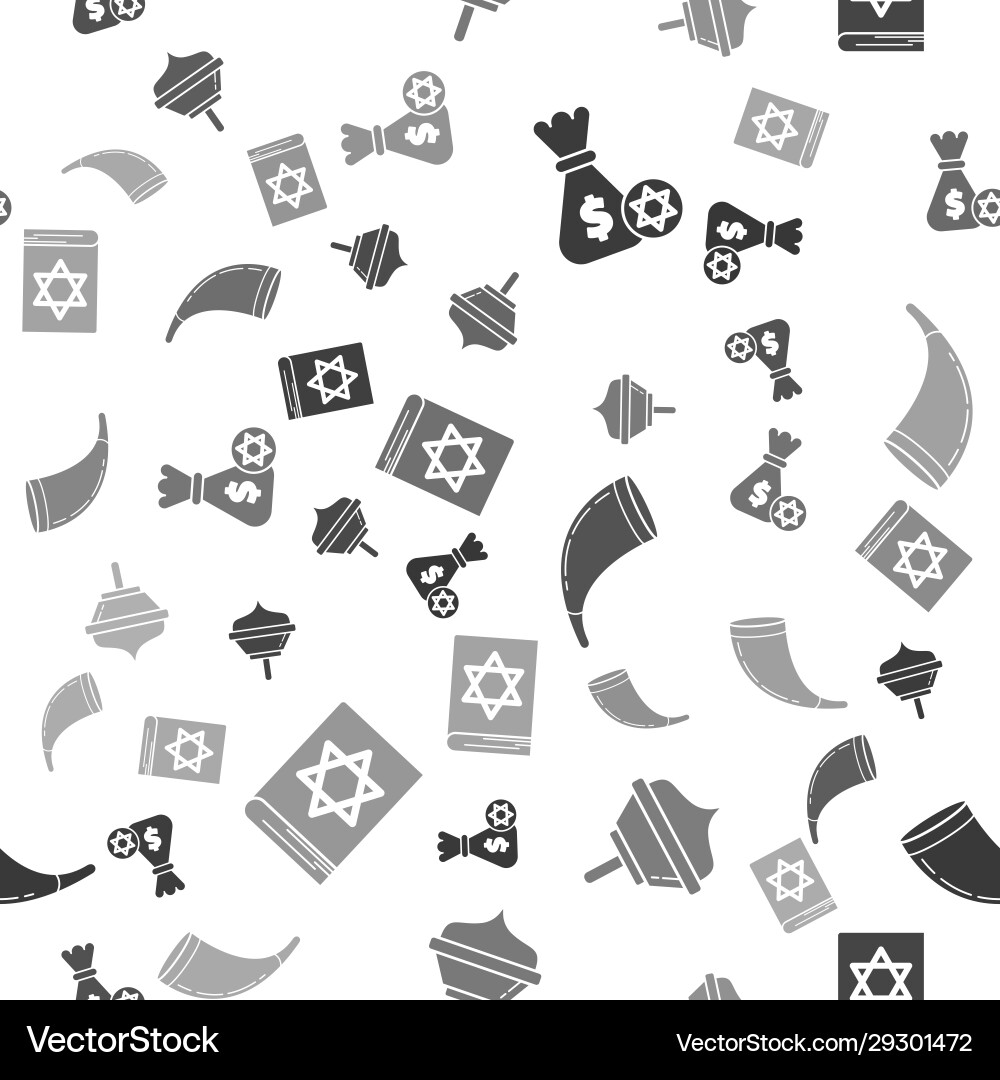 Set jewish money bag with star david and coin Set jewish money bag with star david and coin vector image