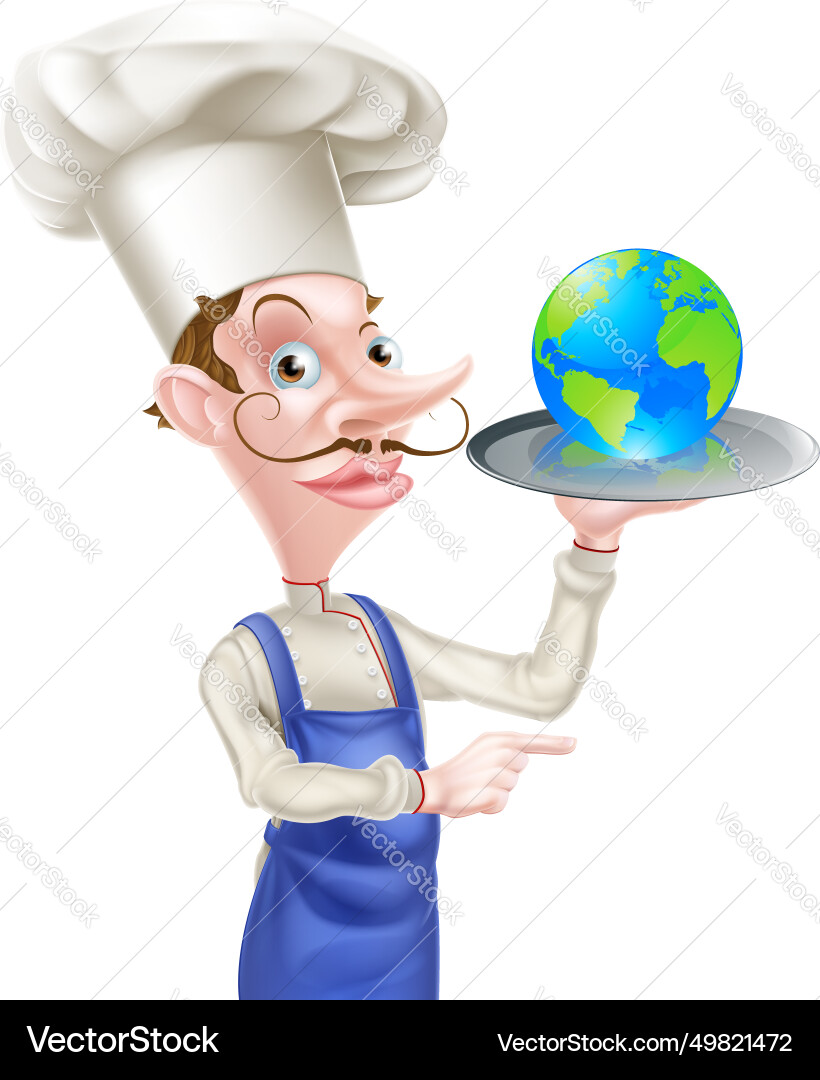 World food concept World food concept vector image