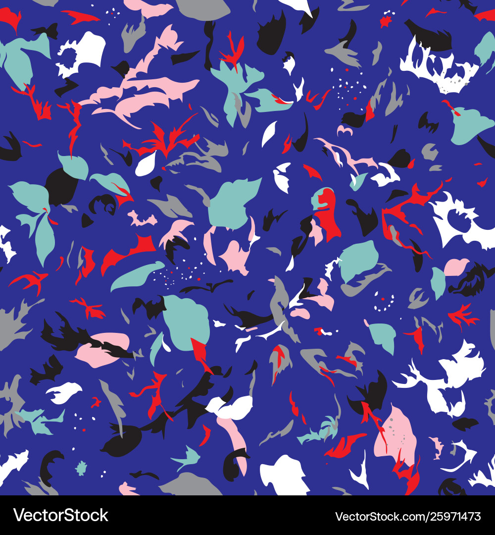 Abstract Colorful Seamless Pattern vector image