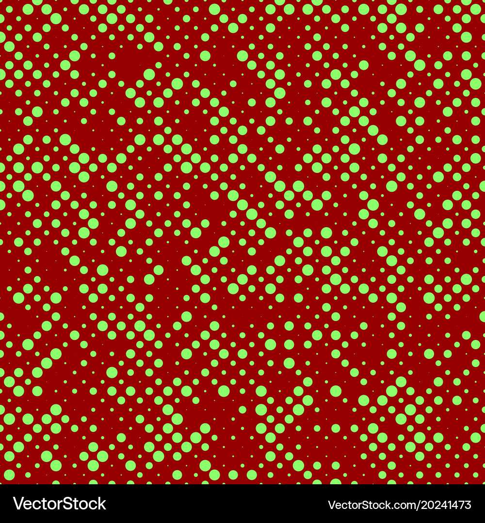 Halftone circle pattern background design vector image