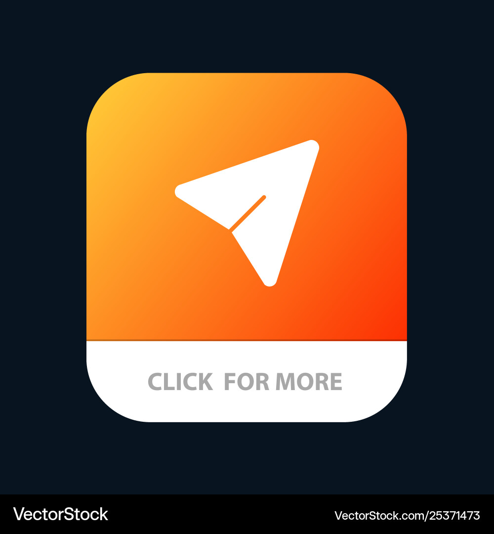 Pfeil Pin Maus Computer mobile App-Taste Pfeil Pin Maus Computer mobile App-Taste vektorbild